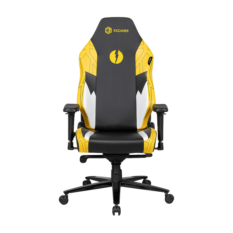 RXGAMER RX-2070-R-B Reclining style na may headrest racing computer leather gaming chair