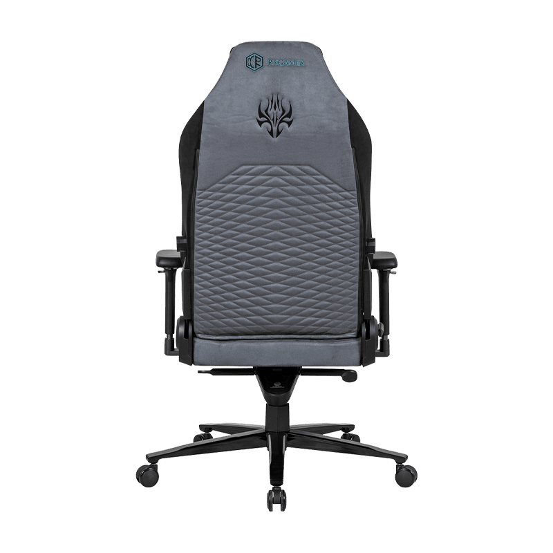 Magnetic headrest at premium na disenyo ng suede: Suede Back Adjustable Gaming Chair na may Magnetic Headrest para sa tunay na kaginhawahan