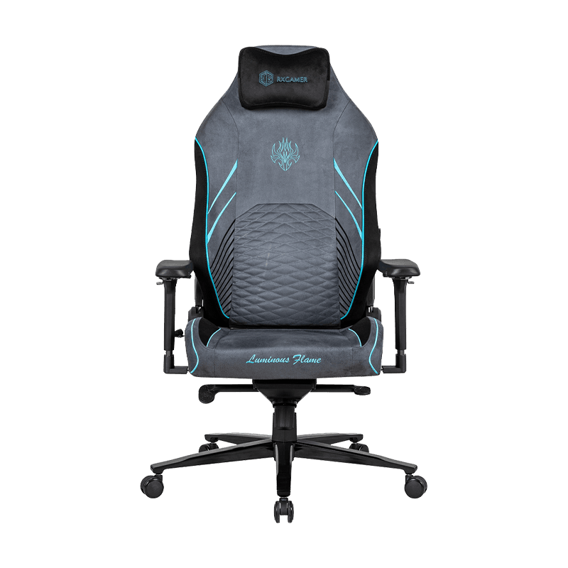 RXGAMER RX-2103XL-A Suede Back Adjustable Gaming Chair na May Magnetic Headrest
