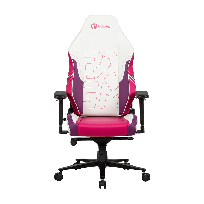 RXGAMER RX-2108R-A Mute Wheel Lumbar Dual Adjustable Ergonomic Swivel Computer Gaming Chair
