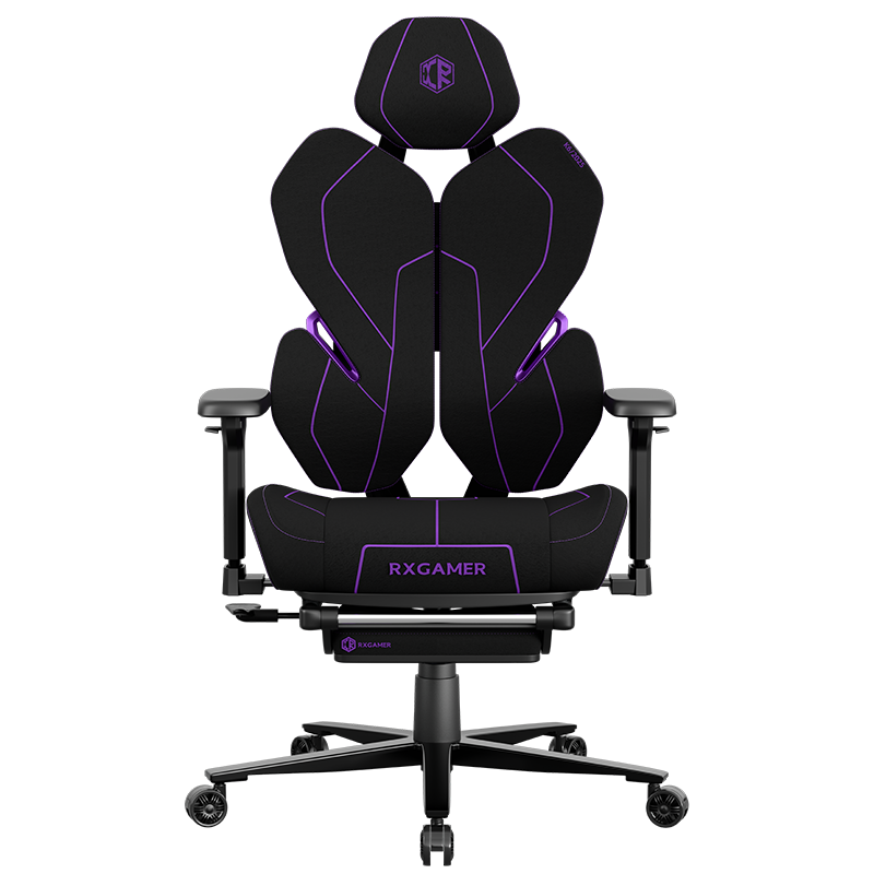 RXGAMER RX-K6-6301 ergonomic na disenyo ng gaming chair na may komportableng yapak